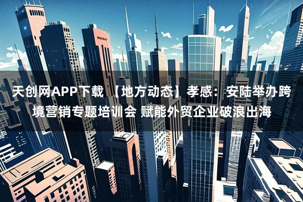 天创网APP下载 【地方动态】孝感：安陆举办跨境营销专题培训会 赋能外贸企业破浪出海